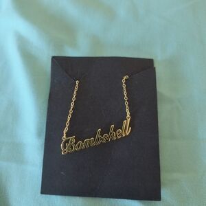 Victoria Secret Bombshell Gold Necklace